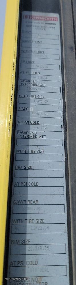 image for item LA9637 2004 Kenworth  W900  ready mix truck