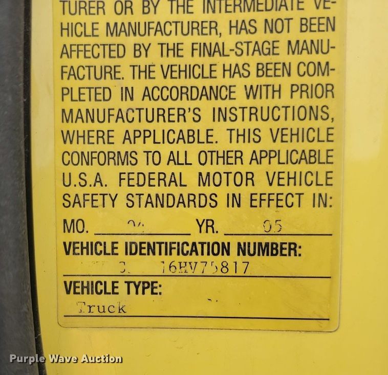 image for item LA9640 2006 Freightliner  M2 Business Class dump truck