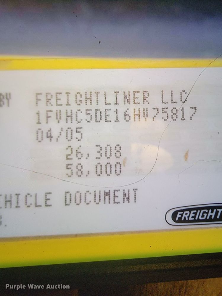 image for item LA9640 2006 Freightliner  M2 Business Class dump truck