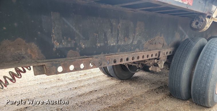 image for item LA9653 1986 Aztec flatbed trailer