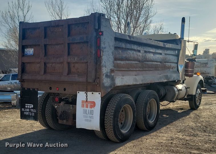 image for item LA9698 1988 Kenworth  W900 dump truck