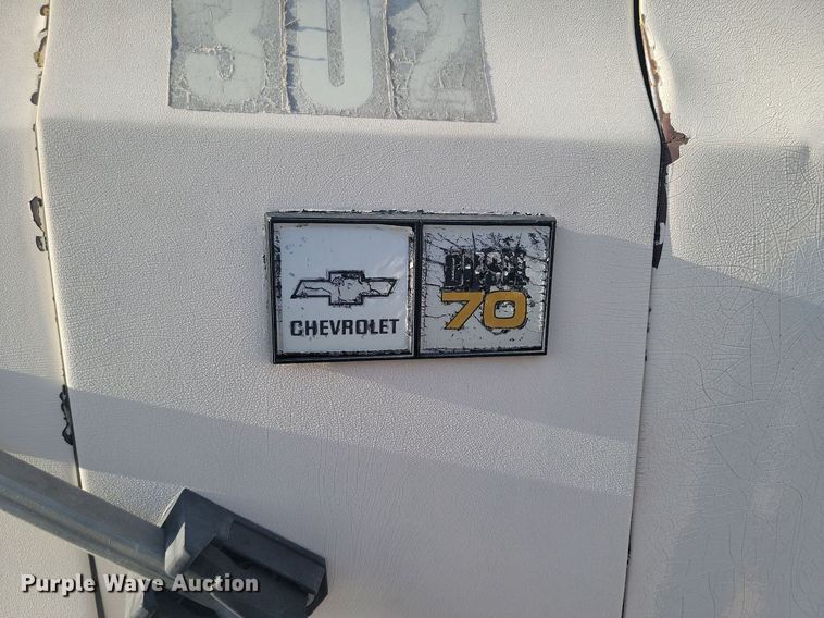 image for item LA9699 1984 Chevrolet  Kodiak 70 sewer jetter truck