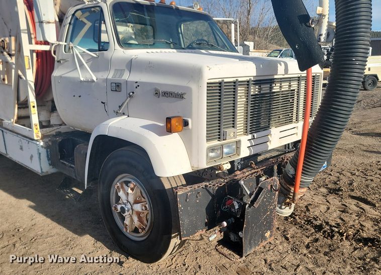 image for item LA9699 1984 Chevrolet  Kodiak 70 sewer jetter truck