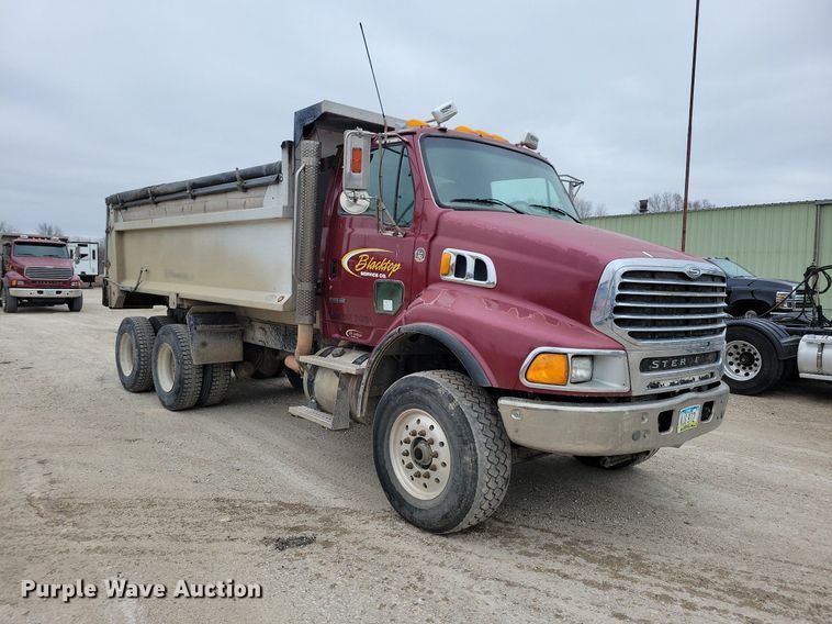 image for item LC9821 2008 Sterling L-Line dump truck