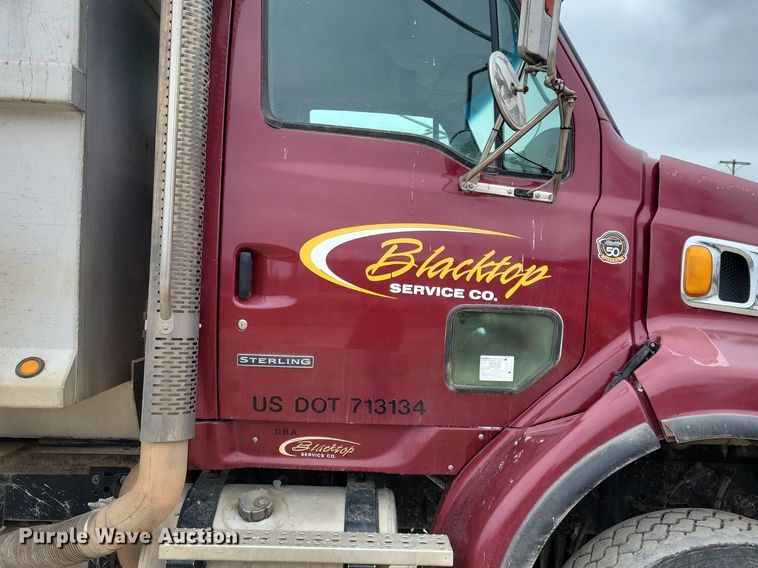 image for item LC9821 2008 Sterling L-Line dump truck