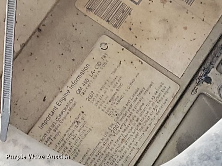 image for item LC9821 2008 Sterling L-Line dump truck