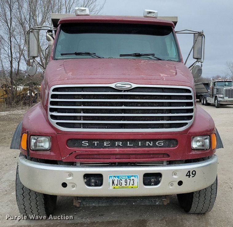 image for item LC9822 2009 Sterling L-Line dump truck
