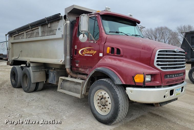 image for item LC9822 2009 Sterling L-Line dump truck