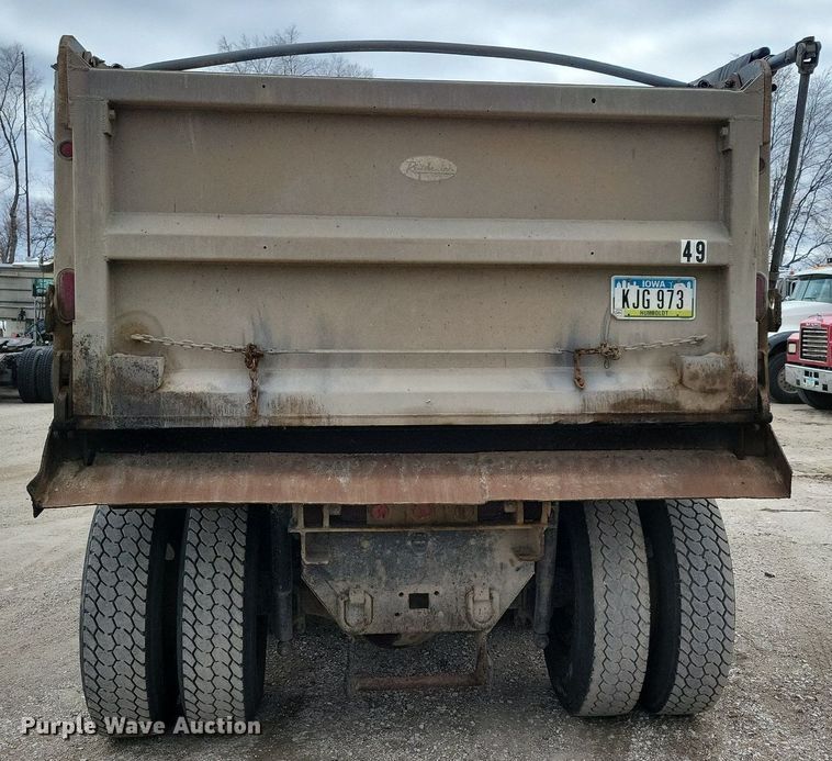 image for item LC9822 2009 Sterling L-Line dump truck