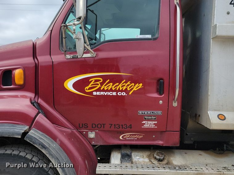 image for item LC9822 2009 Sterling L-Line dump truck