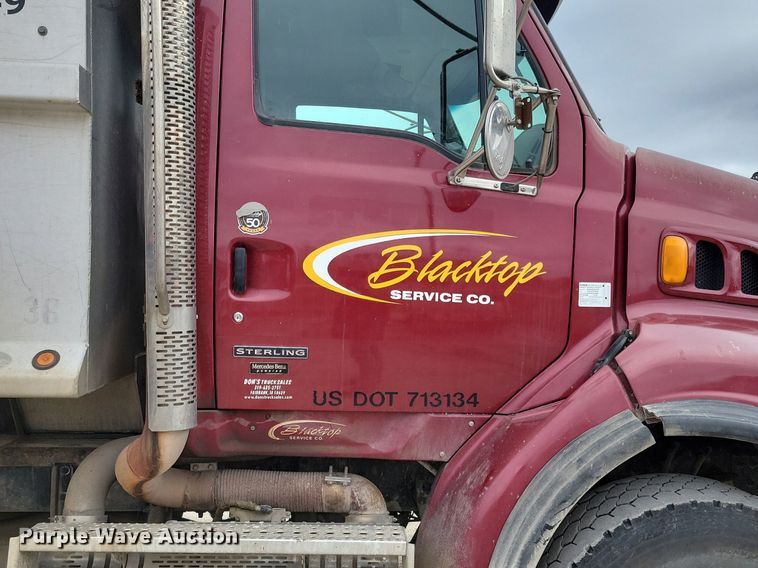 image for item LC9822 2009 Sterling L-Line dump truck