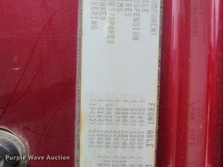 image for item LC9822 2009 Sterling L-Line dump truck