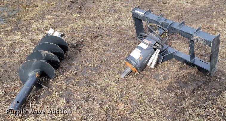 image for item LD9104 JCT skid steer auger