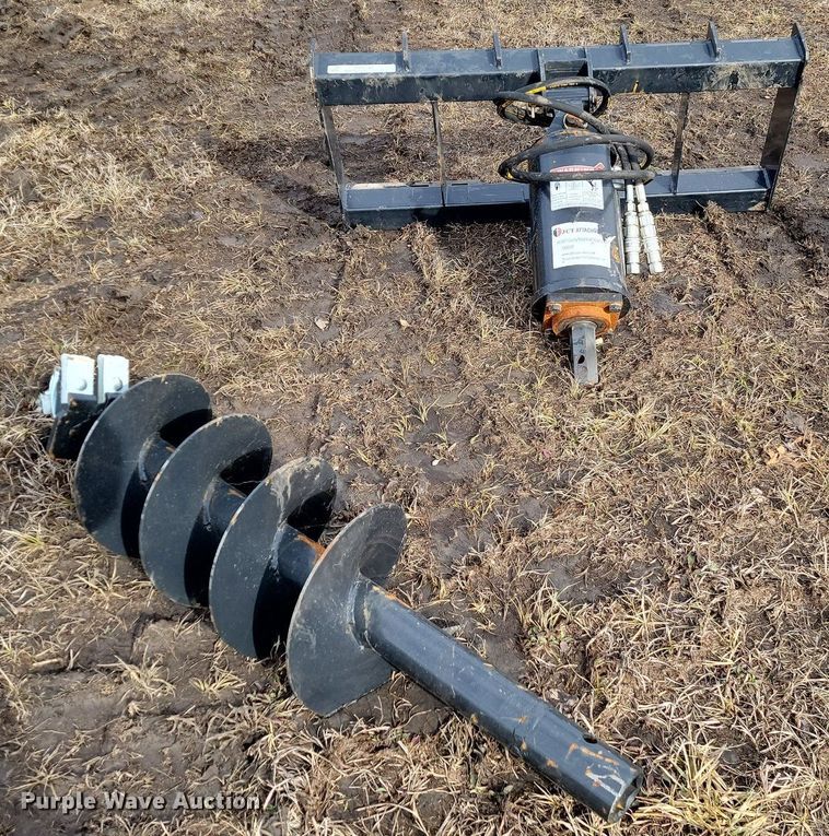 image for item LD9104 JCT skid steer auger