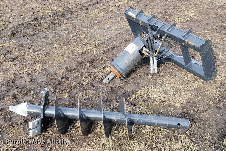 image for item LD9105 Skid steer auger