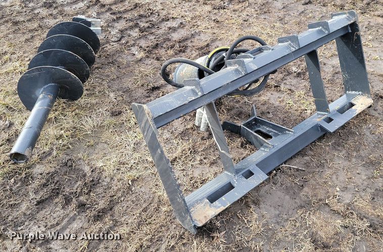 image for item LD9105 Skid steer auger