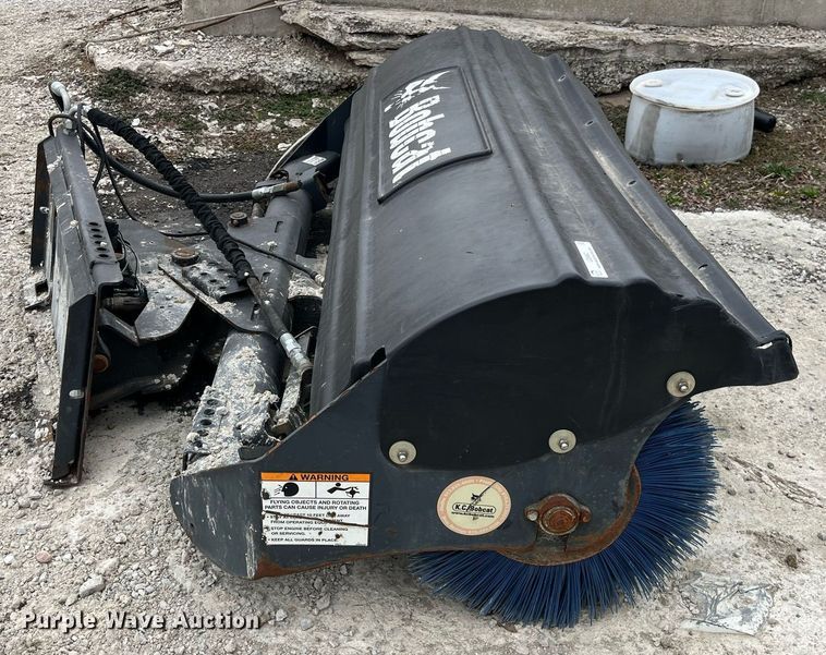 image for item LD9962 2012 Bobcat 84 Angle Broom skid steer broom