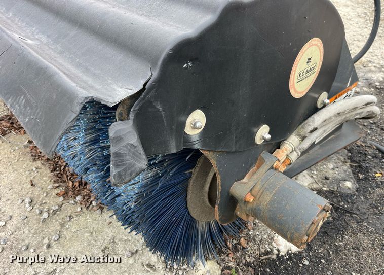 image for item LD9962 2012 Bobcat 84 Angle Broom skid steer broom