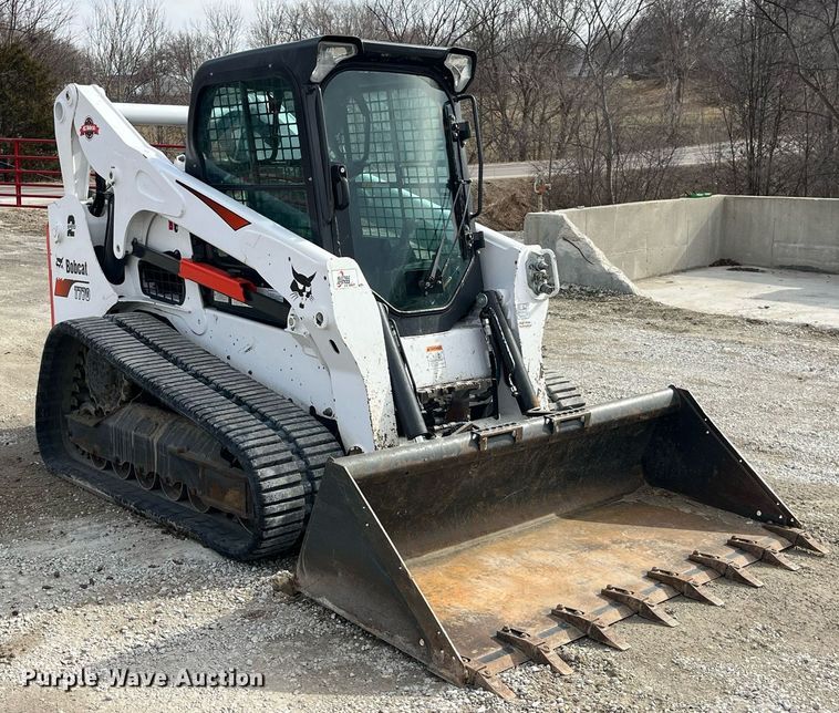 image for item LD9968 2021 Bobcat T770 tracked skid steer loader