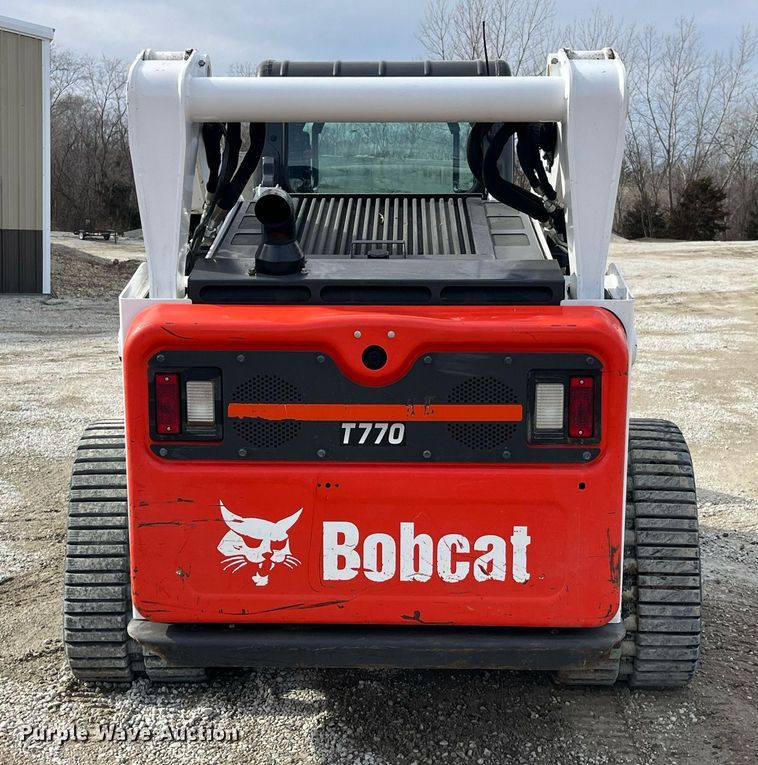 image for item LD9968 2021 Bobcat T770 tracked skid steer loader