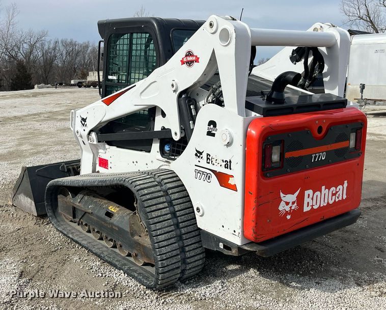 image for item LD9968 2021 Bobcat T770 tracked skid steer loader