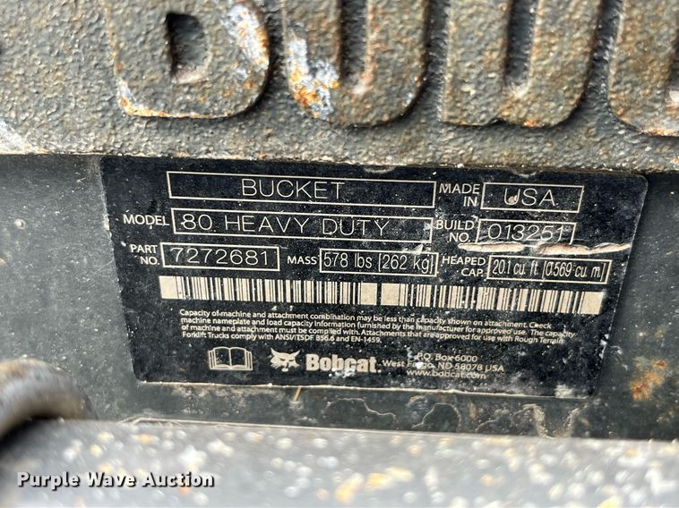 image for item LD9968 2021 Bobcat T770 tracked skid steer loader