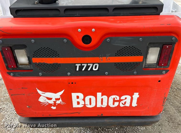 image for item LD9968 2021 Bobcat T770 tracked skid steer loader