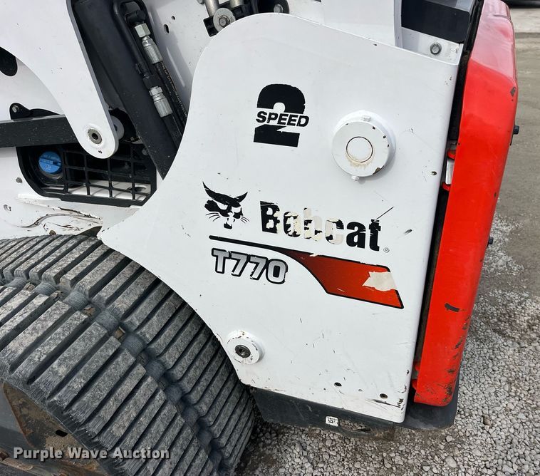 image for item LD9968 2021 Bobcat T770 tracked skid steer loader