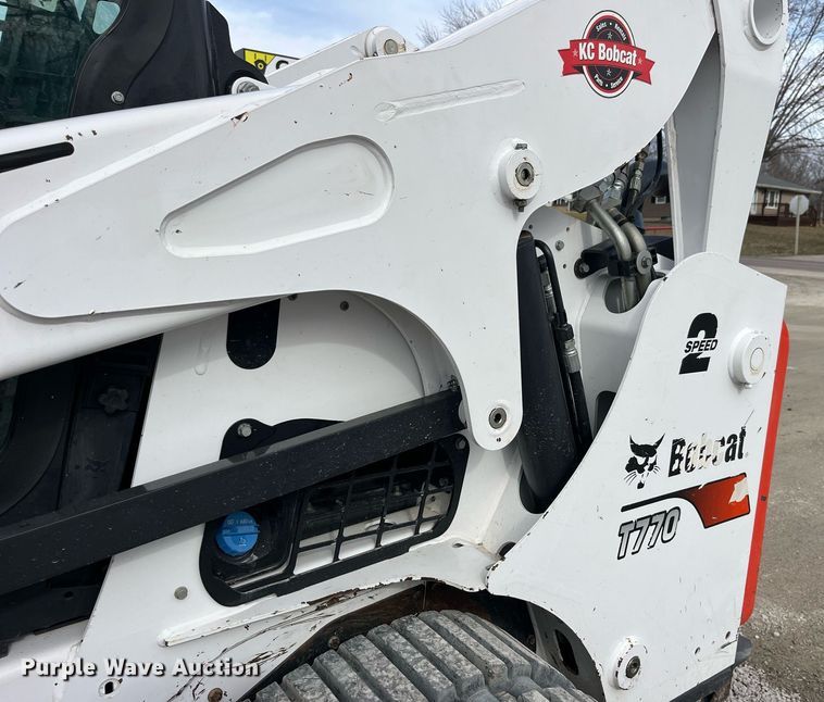 image for item LD9968 2021 Bobcat T770 tracked skid steer loader