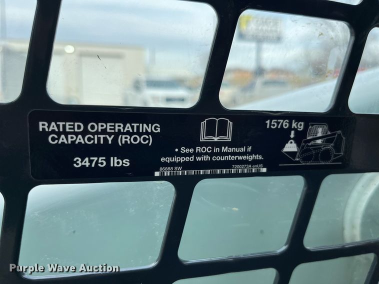 image for item LD9968 2021 Bobcat T770 tracked skid steer loader