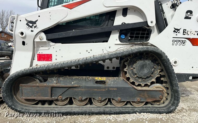 image for item LD9968 2021 Bobcat T770 tracked skid steer loader