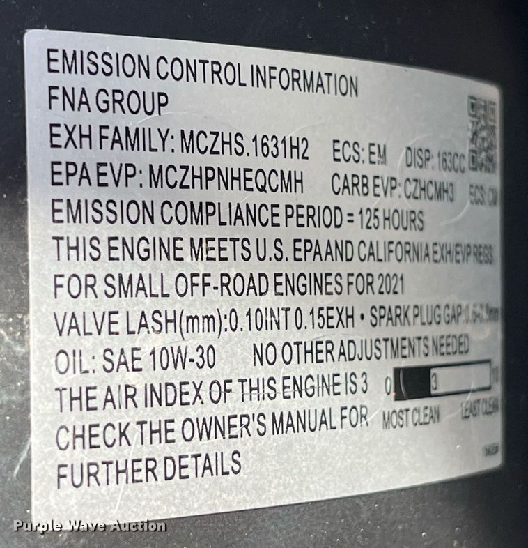 image for item LD9972 1999 Versa Vac 350 vacuum excavator