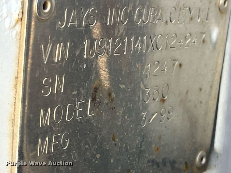 image for item LD9972 1999 Versa Vac 350 vacuum excavator