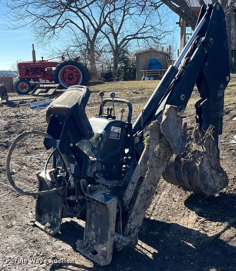 image for item LD9976 Bradco 8611X skid steer backhoe