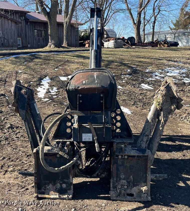 image for item LD9976 Bradco 8611X skid steer backhoe