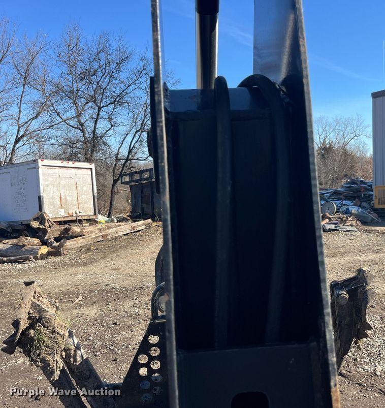 image for item LD9976 Bradco 8611X skid steer backhoe