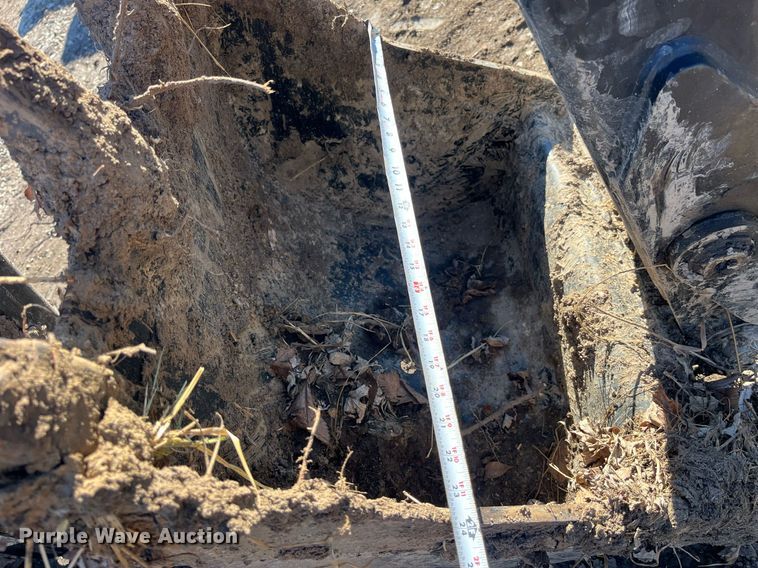 image for item LD9976 Bradco 8611X skid steer backhoe