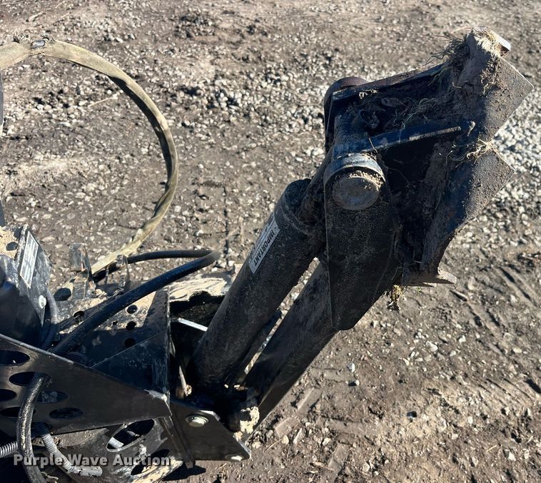 image for item LD9976 Bradco 8611X skid steer backhoe