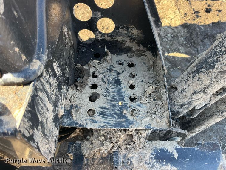 image for item LD9976 Bradco 8611X skid steer backhoe