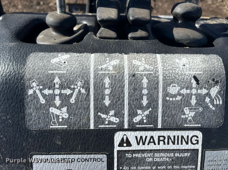 image for item LD9976 Bradco 8611X skid steer backhoe