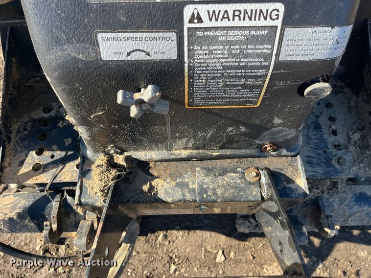 image for item LD9976 Bradco 8611X skid steer backhoe