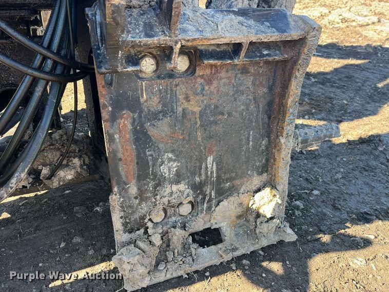 image for item LD9976 Bradco 8611X skid steer backhoe