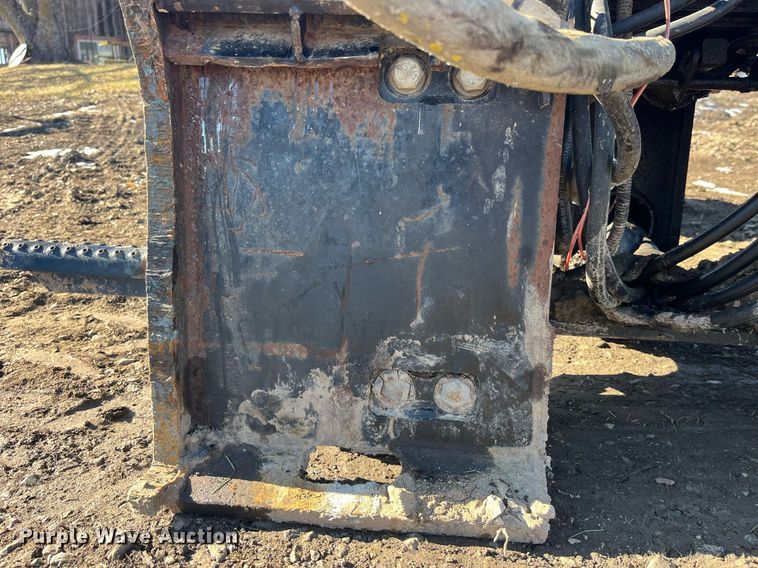 image for item LD9976 Bradco 8611X skid steer backhoe