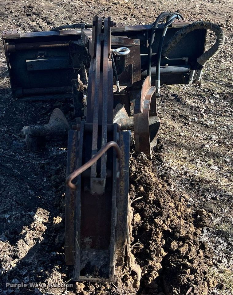 image for item LD9977 Bobcat skid steer trencher