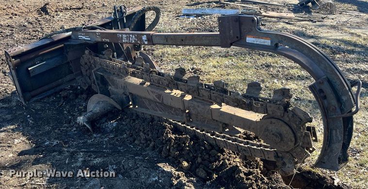 image for item LD9977 Bobcat skid steer trencher