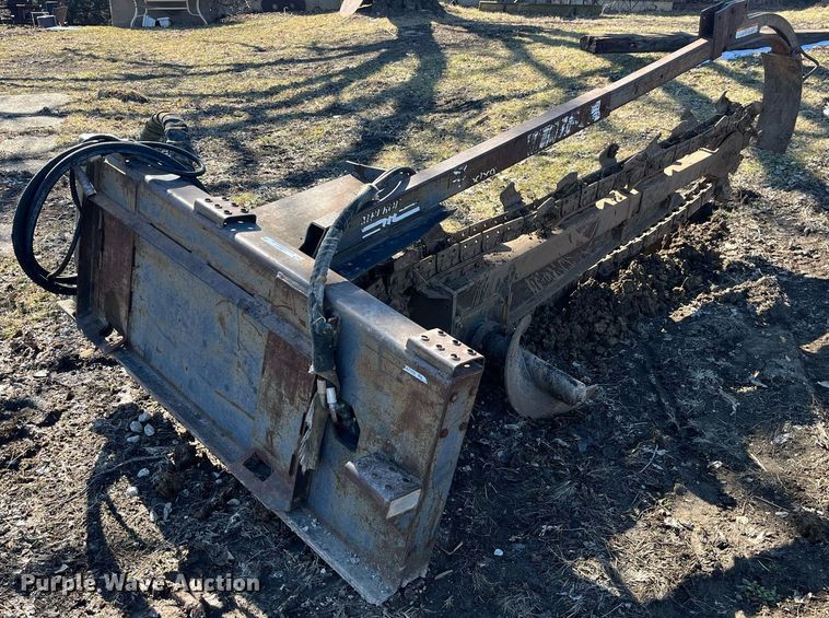 image for item LD9977 Bobcat skid steer trencher