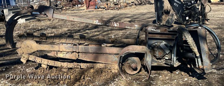 image for item LD9977 Bobcat skid steer trencher