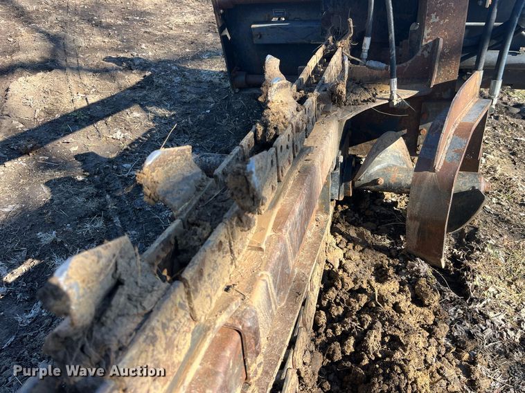 image for item LD9977 Bobcat skid steer trencher
