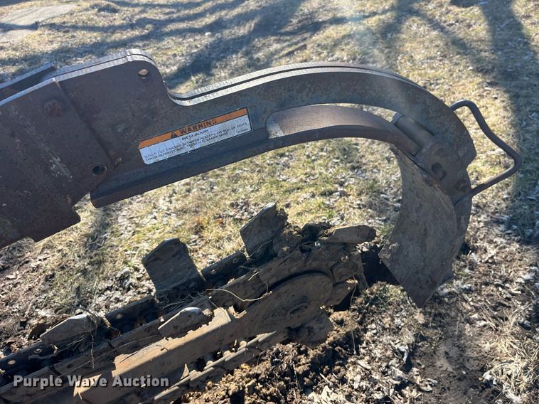 image for item LD9977 Bobcat skid steer trencher