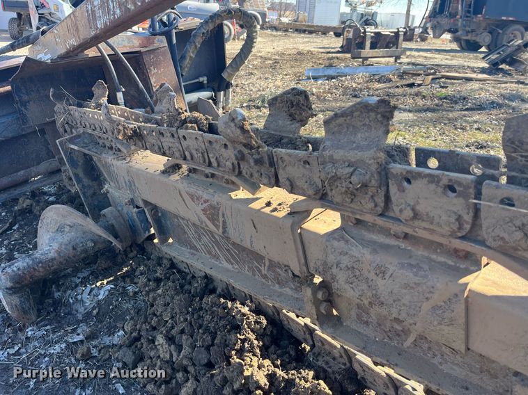 image for item LD9977 Bobcat skid steer trencher